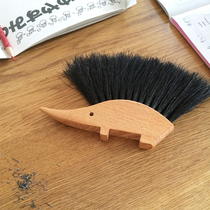 German imported Redecker hand-made bed brush desktop cleaning brush anti-static soft hair horse hedgehog brush