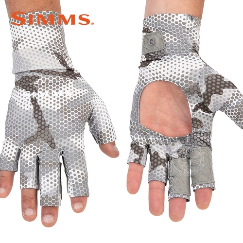 22 Новые SIMMS Outdoor Sports Frest Gloves Asian Sunscreen защищает от пяти пальцев сушка и резка против