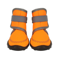 Pet dog shoes medium and large dog high-top dog shoes soft-soled anti-slip anti-splash dog boots large dog shoes golden retriever shoes