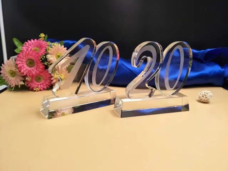 Crystal trophy medal custom-made anniversary digital 5th anniversary souvenir 10 20th anniversary trophy