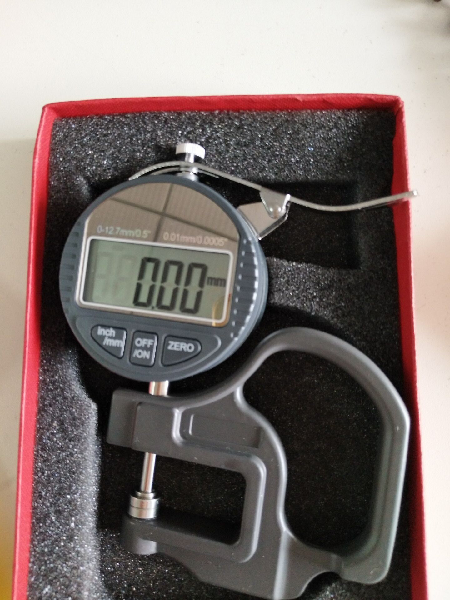 Number of display thickness gauges 0-10 * 30mm pipe thick gauge pipe thickness gauge thickness gauge thickness gauge-Taobao