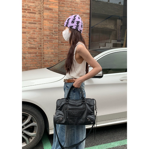 Вместительная и большая сумка на одно плечо, сумка через плечо, изысканный стиль