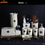 Комплект, керамический ополаскиватель для рта, зубная щетка, новая коллекция, европейский стиль, простой и элегантный дизайн