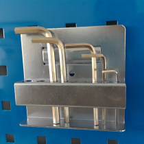 Hardware tool rack hole hole board hook hexagon wrench rack hook Multi-function square hole board display rack hook