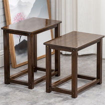 Small stool Home SHORT BENCH SMALL BENCH CHILDREN LIVING ROOM SOFA BENCHES SMALL CHAIRS SOLID WOOD SQUARE BENCH FOR SHOES WITH SMALL WOODEN BENCH