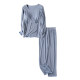 Nursing pajamas, long-sleeved summer confinement clothes, postpartum nursing clothes, pregnancy maternity suits, home clothes two-piece set