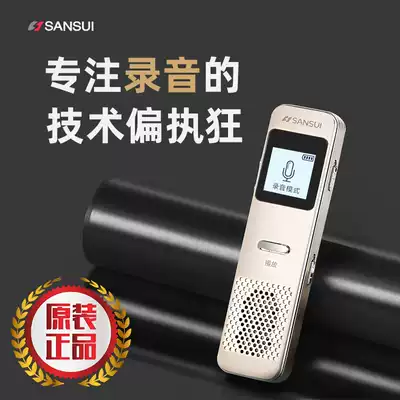 Shanshui voice recorder professional high-definition noise reduction business office meeting large capacity long standby portable equipment small