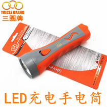 Shanghai Huione three-lap tool rechargeable flashlight LED electric light strong and weak two-speed adjustable medium flashlight