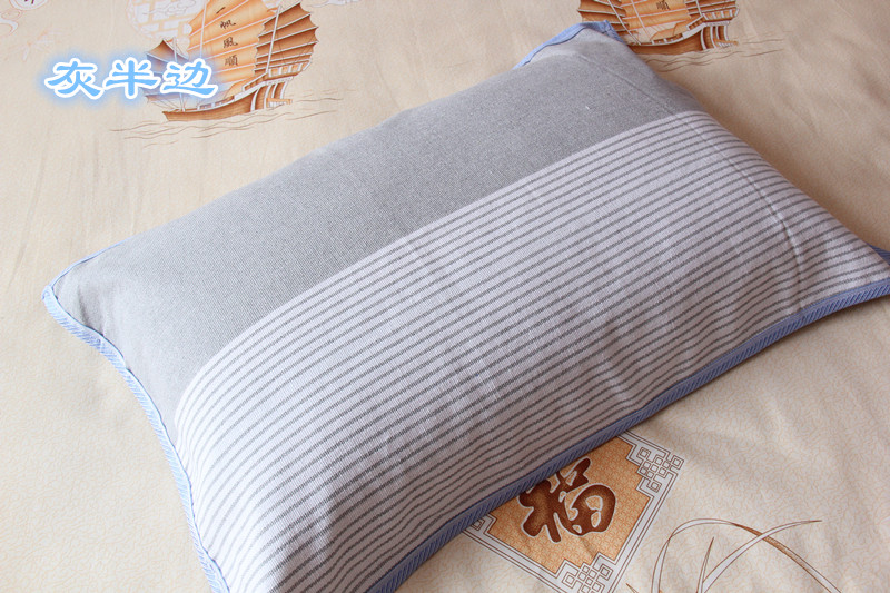 Đặc biệt vận chuyển thở handmade bông gối trượt cũ thô Zhenjin con người độc thân - Khăn gối vỏ gối