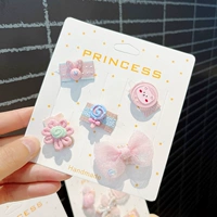 Заколка для волос, комплект, 14 размер