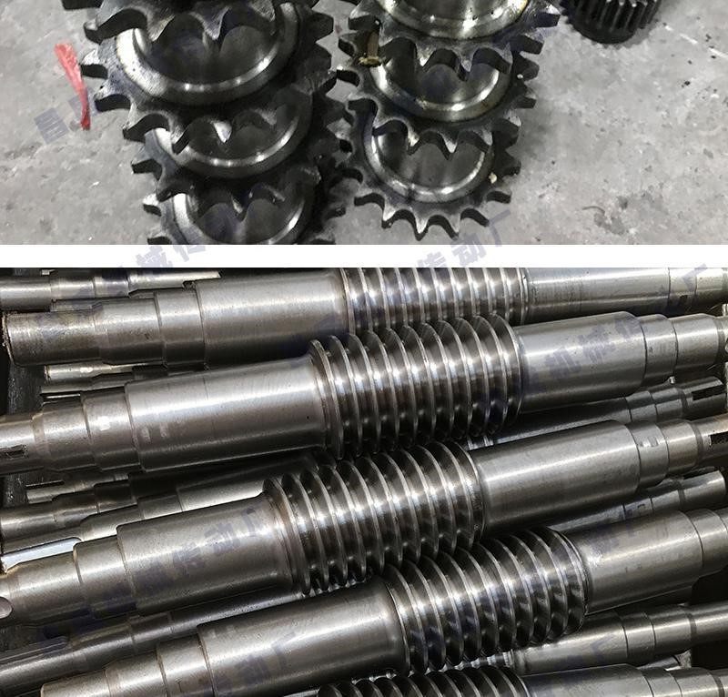 Mask machine accessories parts gear mechanical rack differential parts old-fashioned synchronous turbine assembly design