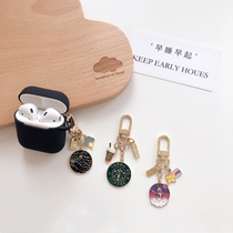 ins same rocket cloud star coffee night color airpods pendant key button Apple headphone sleeve