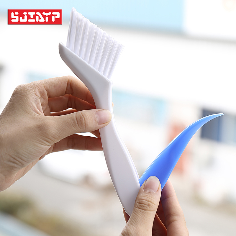 Japan Folding Slit Gap Brushed Window Trench Cleaning Brush Air Conditioning Slit Window Screen Brushed Doors And Windows Cleaning Tools Small Brushes