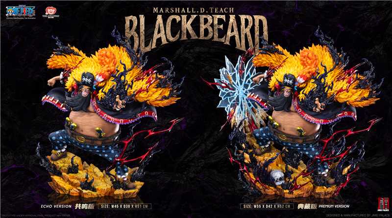 【Lossless Model Toy】Jimei Palace Legend Series Blackbeard 1/6 Light Collectible Statue
