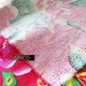 纯棉红色牡丹花东北大花布民族风被套床单被面衣服装老花布料面料