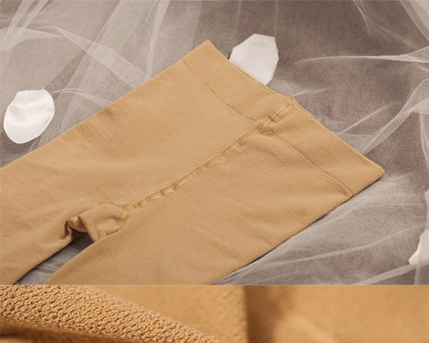 Micro áp lực dày terry ấm quần lửng mùa thu và mùa đông mô hình chải chân gầy chân vớ legging bó sát tất quần trẻ em