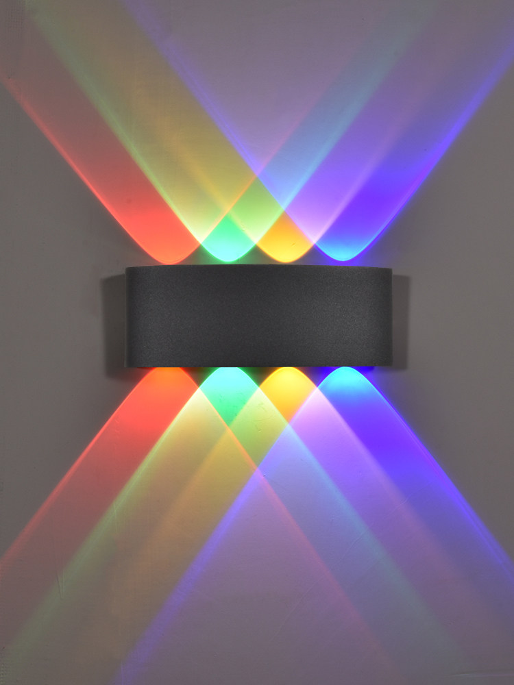 Color LED wall color lamp background wall decorative lamp KTV bar network red jitter aisle corridor lights