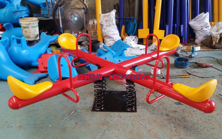 аттракцион качели 幼儿园游戏弹簧木马 公园卡通海马摇摇乐 儿童健身摇乐 小区摇马 OTHER