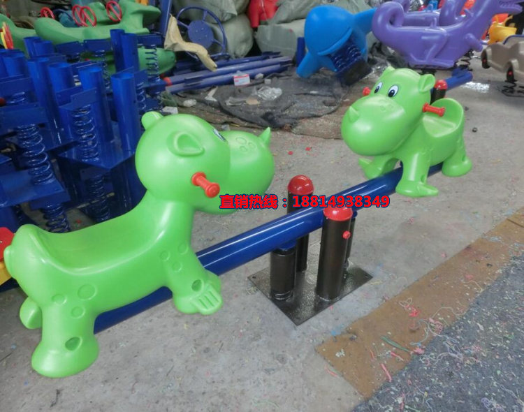 аттракцион качели 幼儿园游戏弹簧木马 公园卡通海马摇摇乐 儿童健身摇乐 小区摇马 OTHER