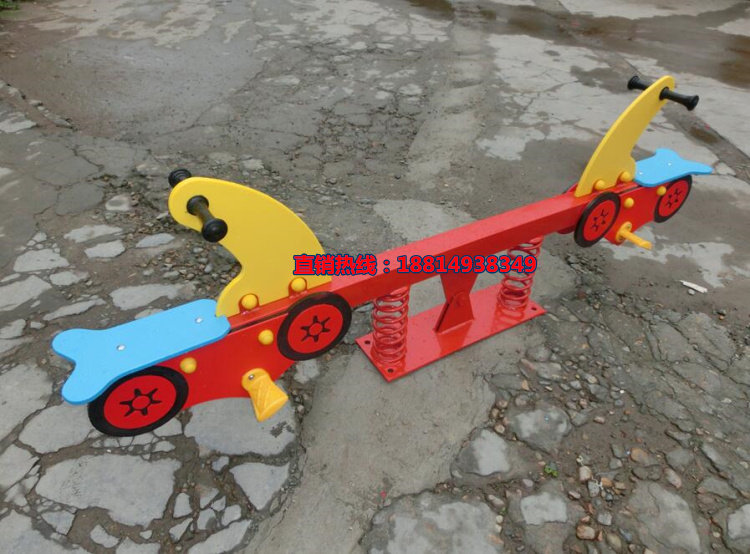 аттракцион качели 幼儿园游戏弹簧木马 公园卡通海马摇摇乐 儿童健身摇乐 小区摇马 OTHER