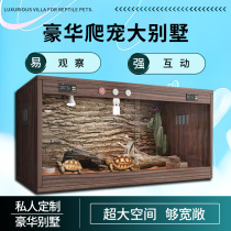 Special turtle breeding box household intelligent temperature control with landscaping thermal insulation climbing pet box custom-made large pet incubator