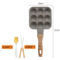 9 -Hole Fashion Luxury Pake Baking (масляная щетка+стальная виза*2)