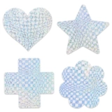 Тонкие дышащие милые одноразовые наклейки на соски, защитное белье, калейдоскоп для плавания