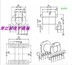 ETD34 ER34 变压器 骨架 磁芯 电木 骨架 磁芯 卧式 7 + 7 针. 