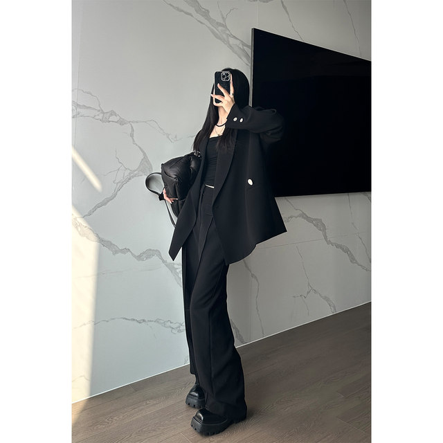 PAPERLLL Xinjian suit suit for women 2024 new high-end design silhouette casual spring and autumn jacket