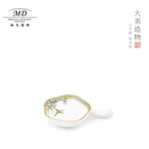 Margolonte Saucepan Dish Home Dip Sauce Dumplings Dish Chinese Ceramic Small Cutlery Bone Porcelain Taste Dish