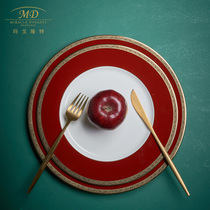 Margolonte Phnom Penh Plate Plate Porcelain Tableware Set Bowl House Solid Color Soup Bowl Spoon
