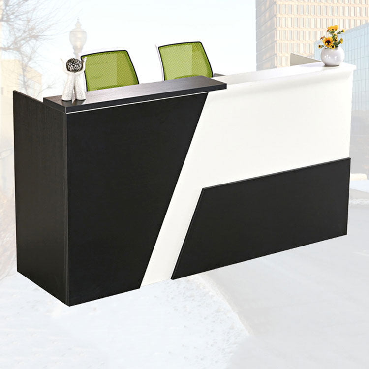 Fashion office reception desk high-quality panel reception desk welcome desk shopping mall cashier counter bar custom-made