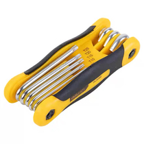 Multifunctional folding Allen Wrench Megoblet Knife Six-way Head Auto Repair Motorcycle Repair Tool