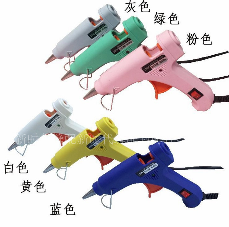Manual Hot Glue Gun Sol Stick Sol Gun Hot Melt Gun 20W Electric Hot Gun Hot Melt Adhesive Gun High Temperature Glue Gun