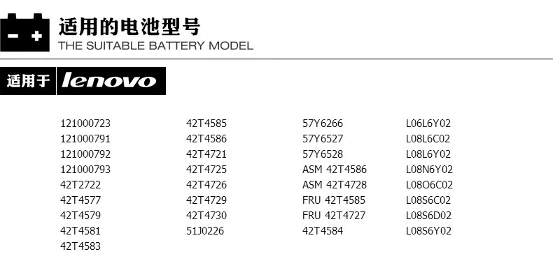 HSW Lenovo G430 G450 V460 B460e G455 Z360 g530 G555 G455A V460A L08L6Y02 L08S6Y02 L08S6D02 Pin máy tính xách tay - Phụ kiện máy tính xách tay túi đựng laptop asus