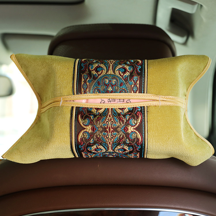 Коробка для салфеток 艺必旭车载纸巾盒时尚挂式创意纸巾盒车内车上窗遮阳板挂式抽纸盒 Art must Asahi