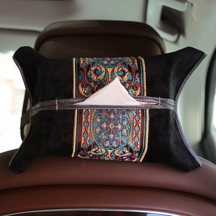 Коробка для салфеток 艺必旭车载纸巾盒时尚挂式创意纸巾盒车内车上窗遮阳板挂式抽纸盒 Art must Asahi