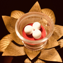 White Tara solid son stupa Gawu box size 10mm