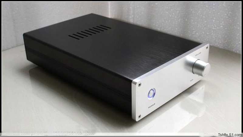 All-aluminum main shell 5532 3886 power amplifier (independent heat dissipation with protection circuit) fever power amplifier