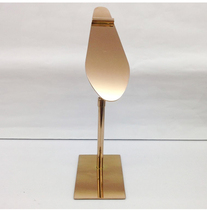 New Products Stainless Steel Show Shelf Shoes Shop Special Cabinet Display Bracket High Heel Shoe Exhibition Rack Metal Shoes Tobrace Shoes Props