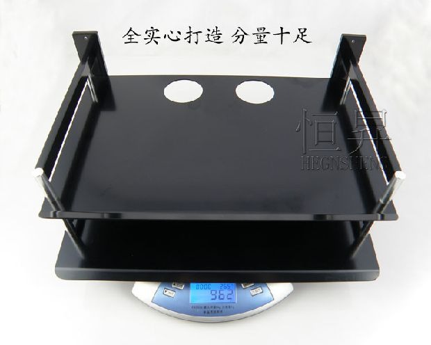 giá tivi tcl 43 inch Không gian hộp set-top hợp kim nhôm khung TV kỹ thuật số khung phụ khung bộ định tuyến mạng treo tường lớn hai lớp - TV ti vi màn hình phẳng