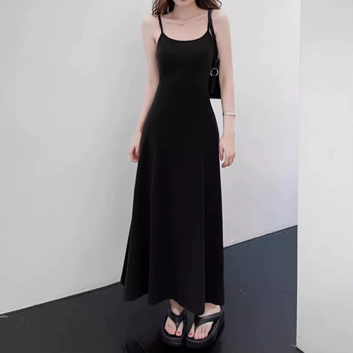 Весенняя летняя длинная юбка, трикотажное трикотажное платье, облегающий крой