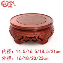 Special offer South American acid branch wood carving bottle Bonsai Buddha Statue strange Jade handicraft ornaments Solid wood round base