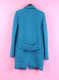 ຈັດສົ່ງຟຣີ [10,000] 109XY185 in stock women's spring and autumn cardigan lapel long-sleeved hard color woolen jacket