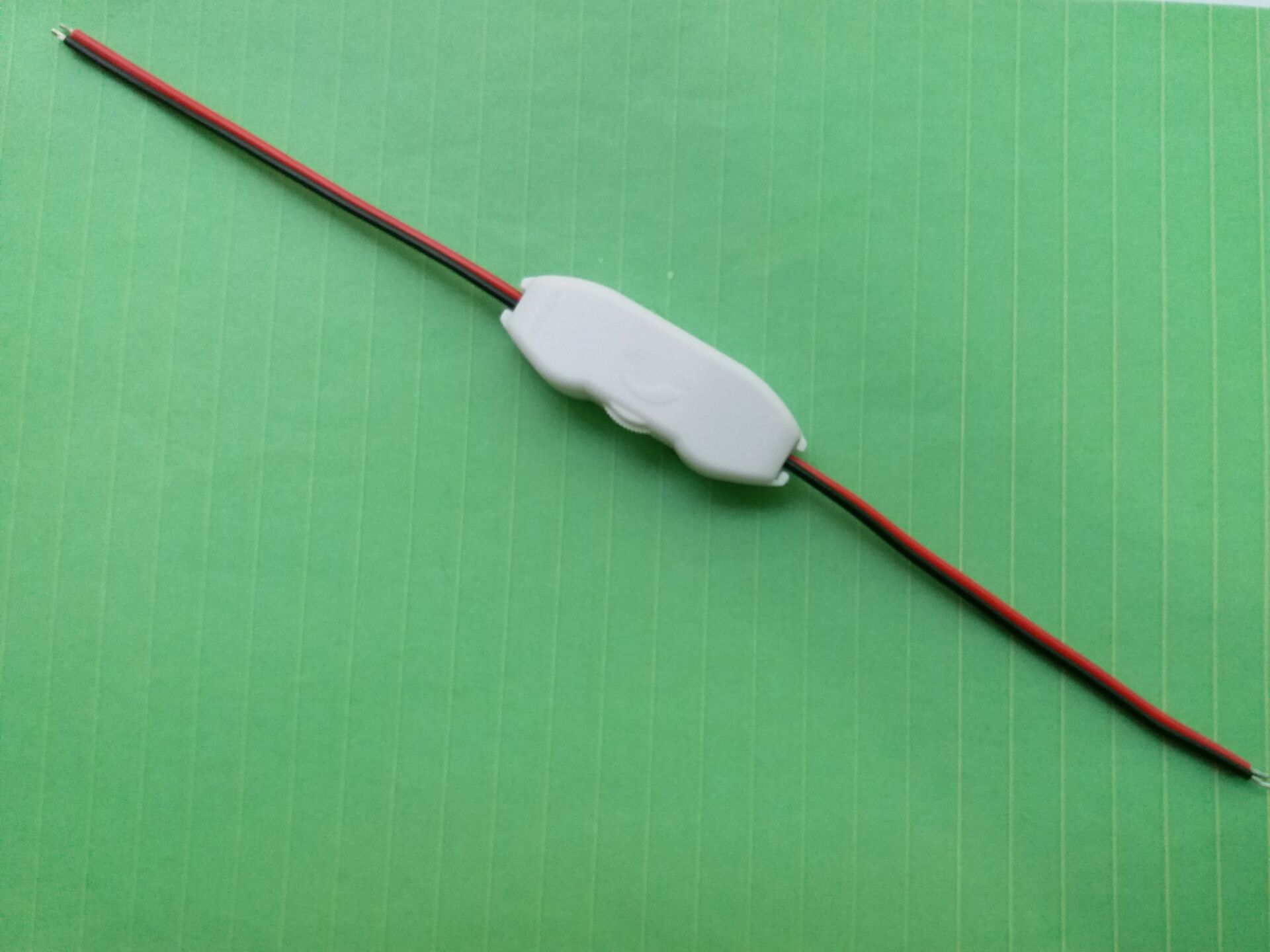 LED brightness adjustment switch Manual stepless toggle mini wire control line dimmer 12V24V3A white