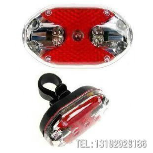 Punch crown special bicycle taillight 9LED taillight safety warning light