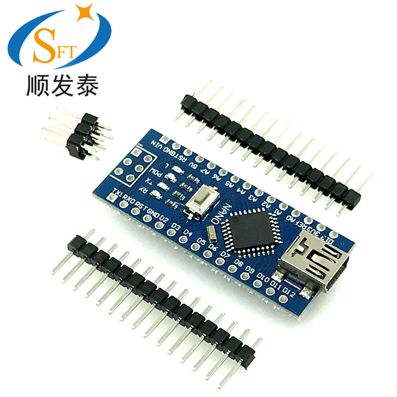 nano V3 0 ATMEGA328P no welding CH340G Improved electronic building block interactive media
