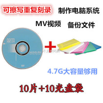 DVD Blank Disc Erasable write erase duplicate burn RW computer system video data file backup production