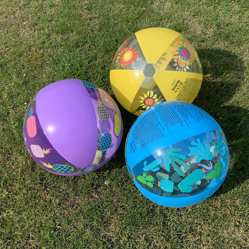 Translucent Large Sea Ball Children Inflatable Toys Beach Ball Adult Water Park Swimming Pool Water Ball