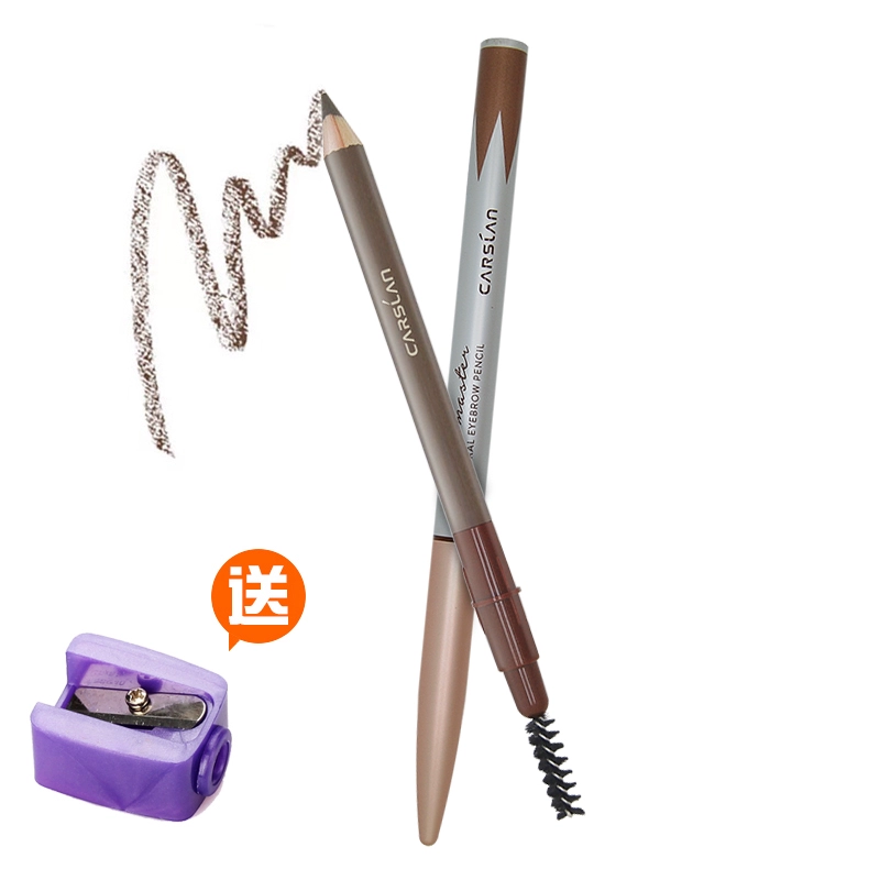 Chì kẻ mày Kazilan Natural Shaping Eyebrow Pencil Không thấm nước, không thấm mồ hôi, lâu trôi, không lem, không lem, Chì kẻ mày cho người mới bắt đầu - Bút chì lông mày / Bột / Stick